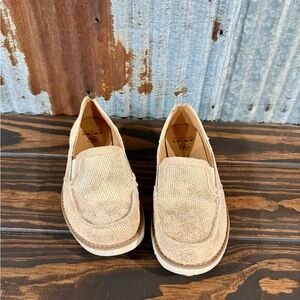 Ariat Women's Champagne Metallic Cruisers ~ Sz. 8